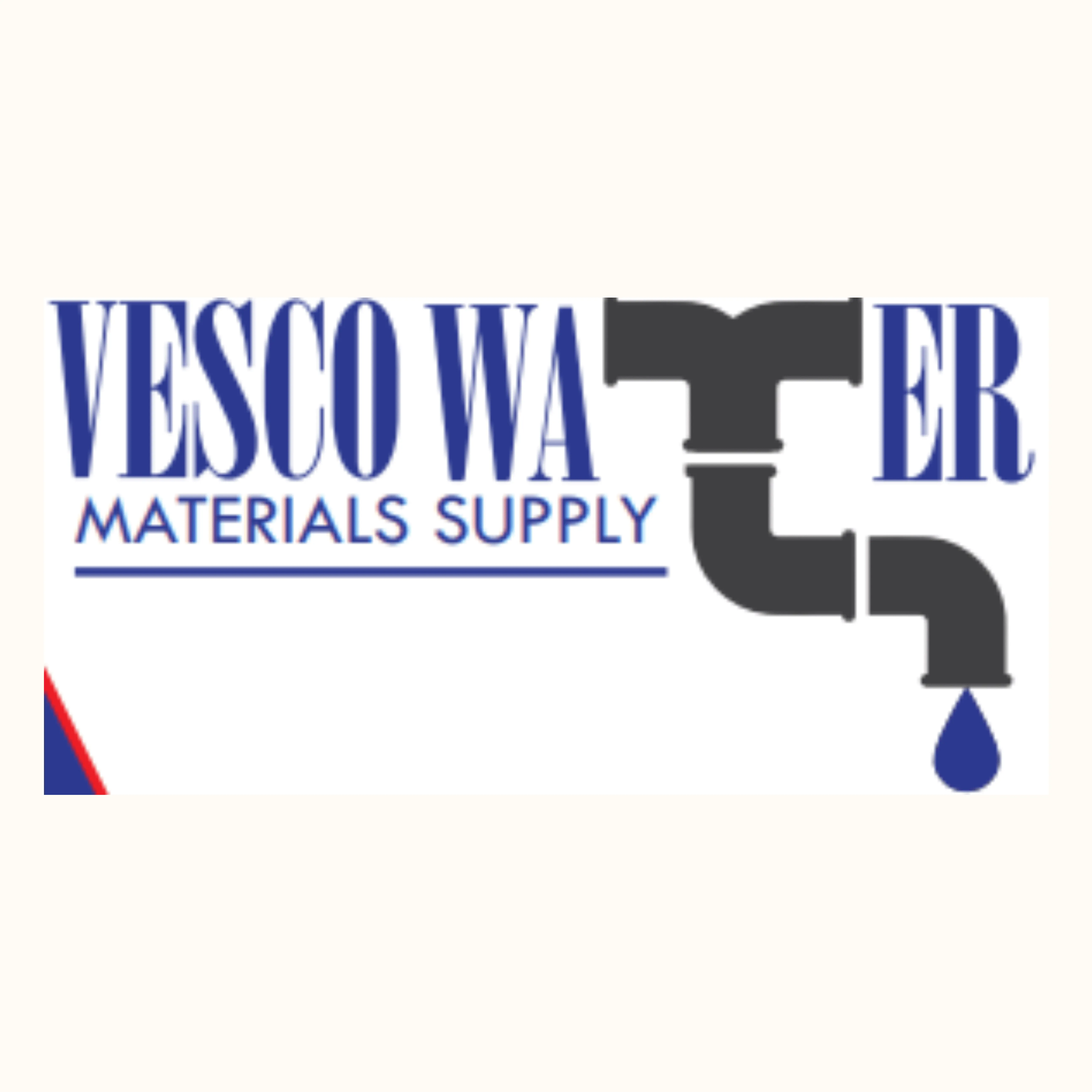VESCO - Water Materials Supply Logo